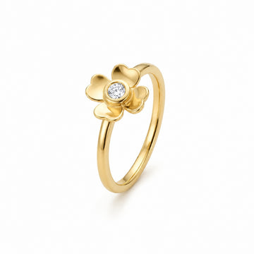 Golden Blossom Charm Ring product image 1