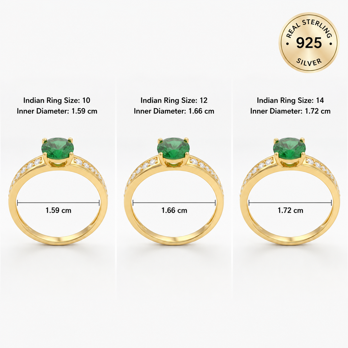 Golden Celestia Ring