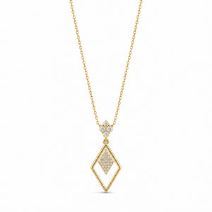 Golden Prism Diamond Pendant product image 1