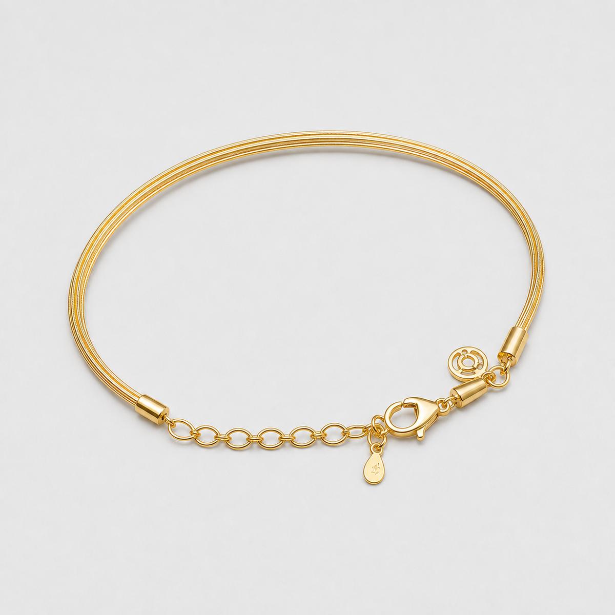 Golden Serena Coil Bracelet product image 7
