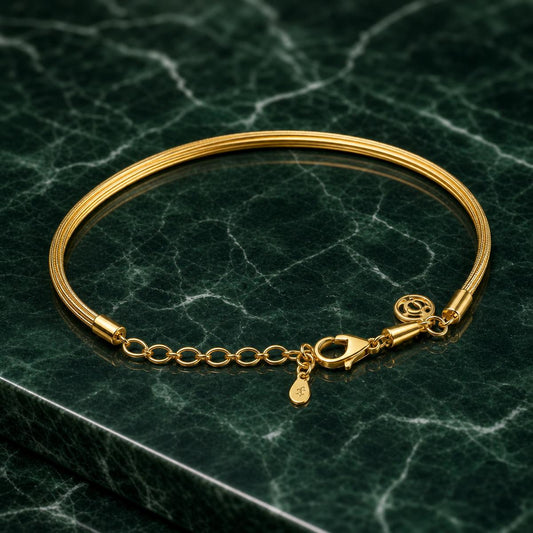 Golden Serena Coil Bracelet product image 2