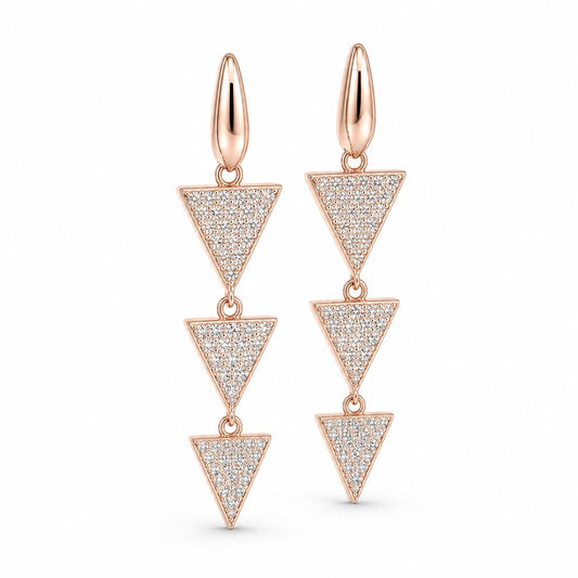 Rose Gold Astra Cascade Earrings product image 2