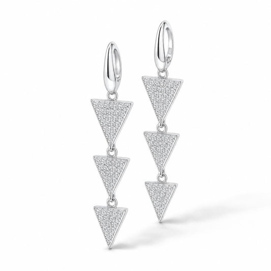 Silver Astra Cascade Earrings product image 2