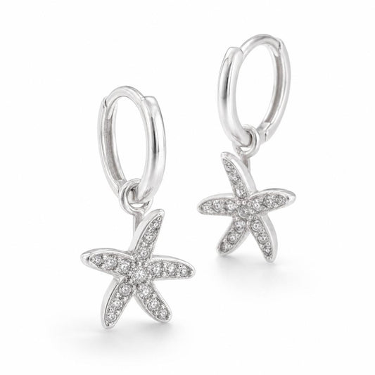 Silver Tara Star Bloom Earrings product image 2