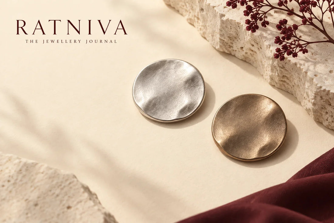 Ratniva editorial illustration for german silver vs silver