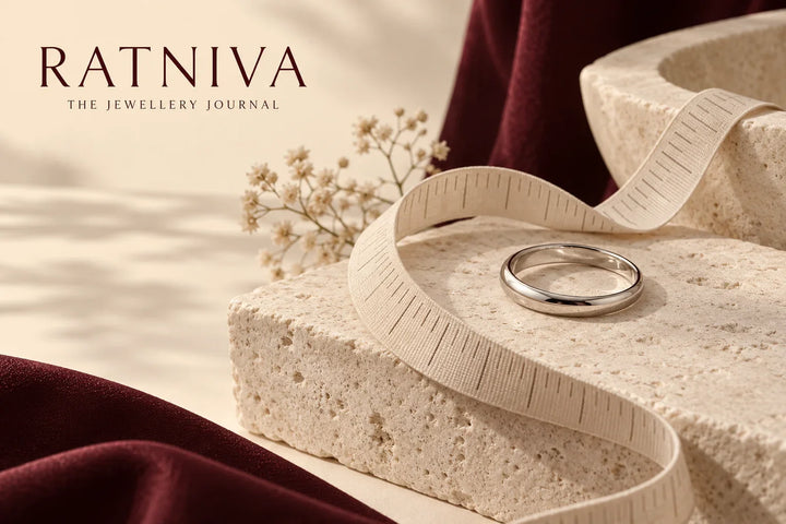 Ratniva editorial illustration for how to measure ring size at home