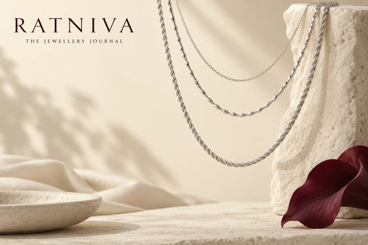 Ratniva editorial illustration for necklace length chart