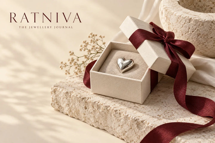 Ratniva editorial illustration for jewellery gift for girlfriend