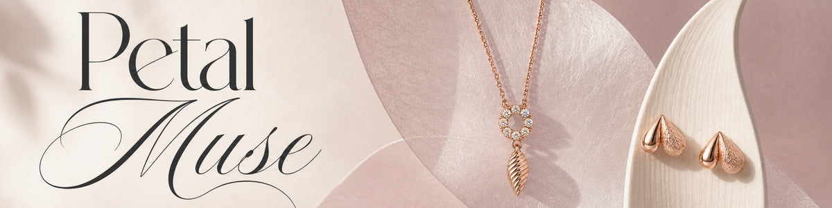 Petal Floral Silver Jewellery Collection | Ratniva