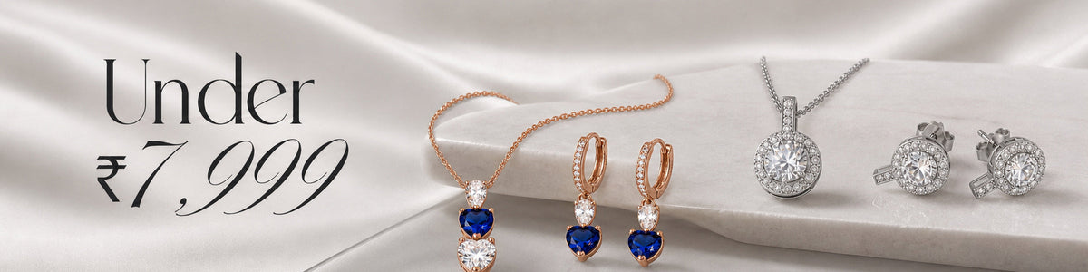 Silver Jewellery Under ₹7,999 | Ratniva