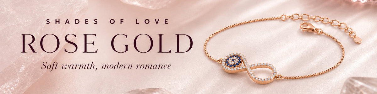 Rose Gold-Plated Silver Jewellery | Ratniva