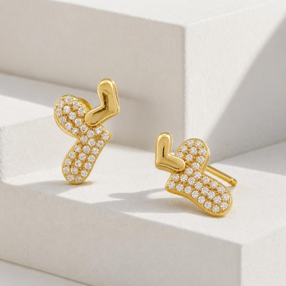 Golden Aira Elephant Earrings product image 4