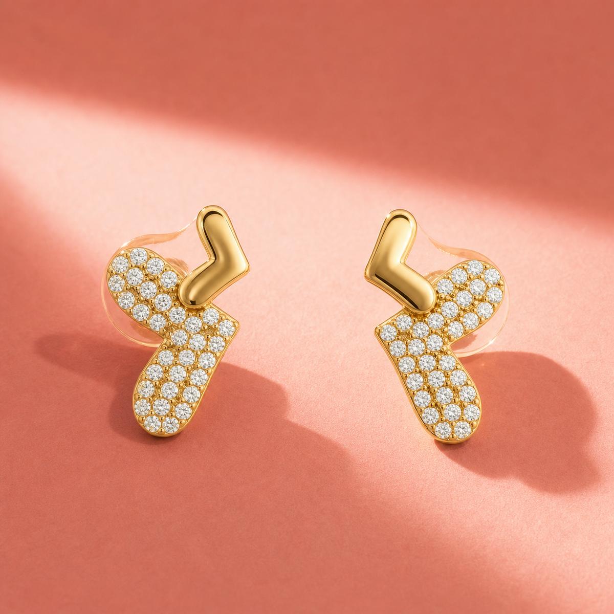 Golden Aira Elephant Earrings product image 5