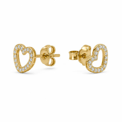 Golden Amora Open Heart Earrings product image 3