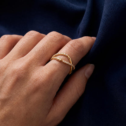 Golden Adjustable Arc Ring product image 4