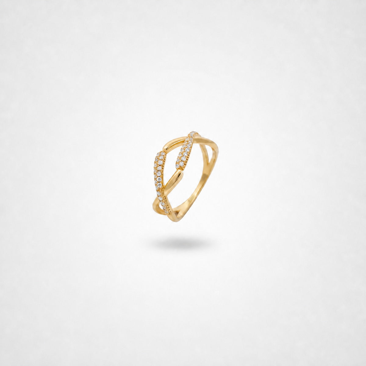 Golden Adjustable Arc Ring product image 5