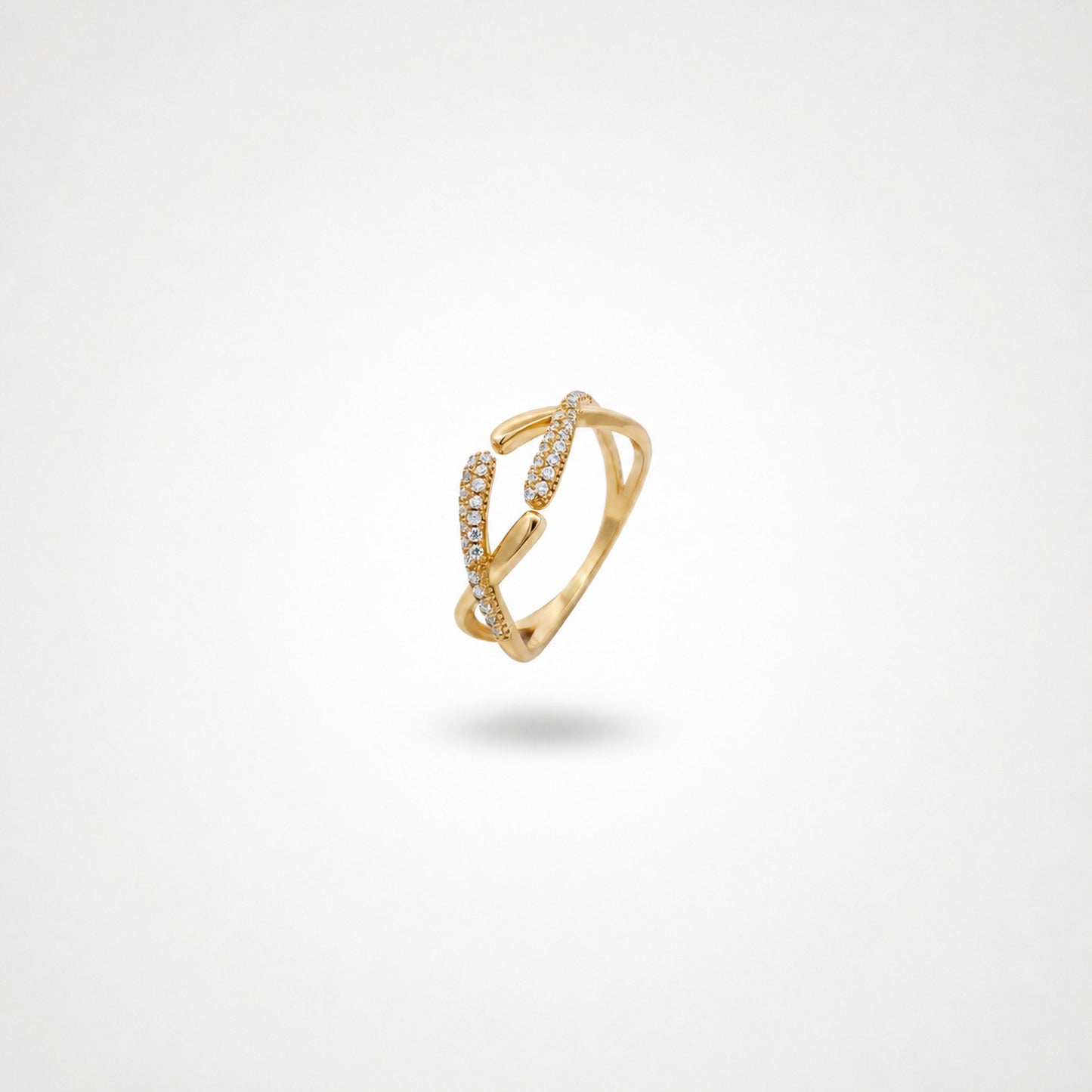 Golden Adjustable Arc Ring product image 5