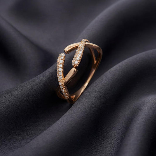 Golden Adjustable Arc Ring product image 2
