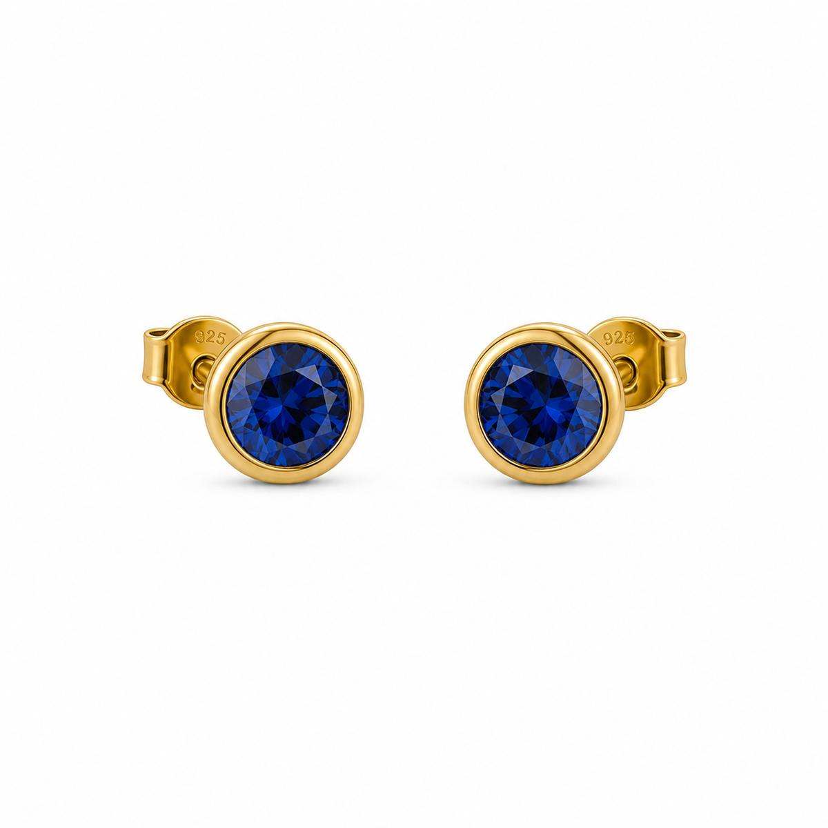 Golden Astra Bezel Earrings product image 1