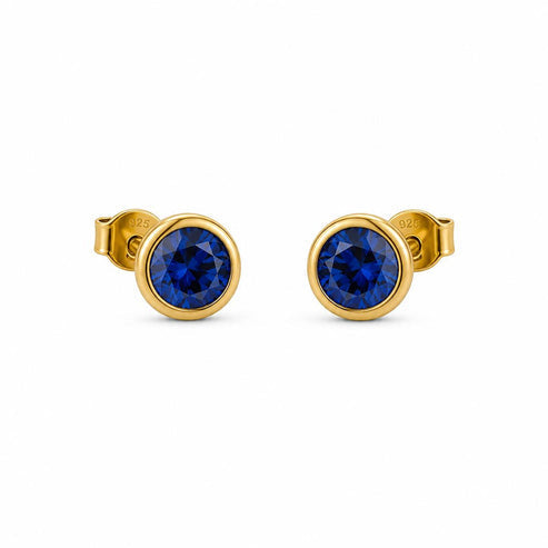 Golden Astra Bezel Earrings product image 1