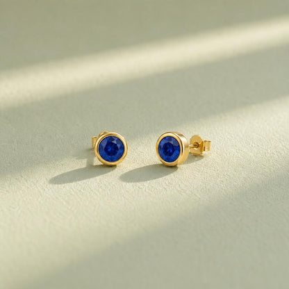 Golden Astra Bezel Earrings product image 5