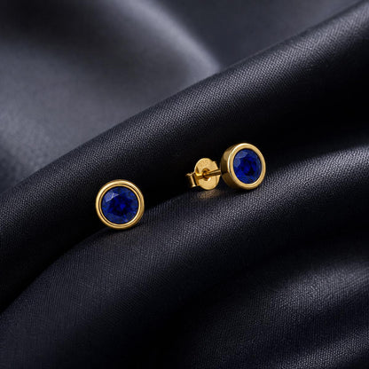 Golden Astra Bezel Earrings product image 6