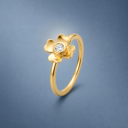 Golden Blossom Charm Ring product image 2