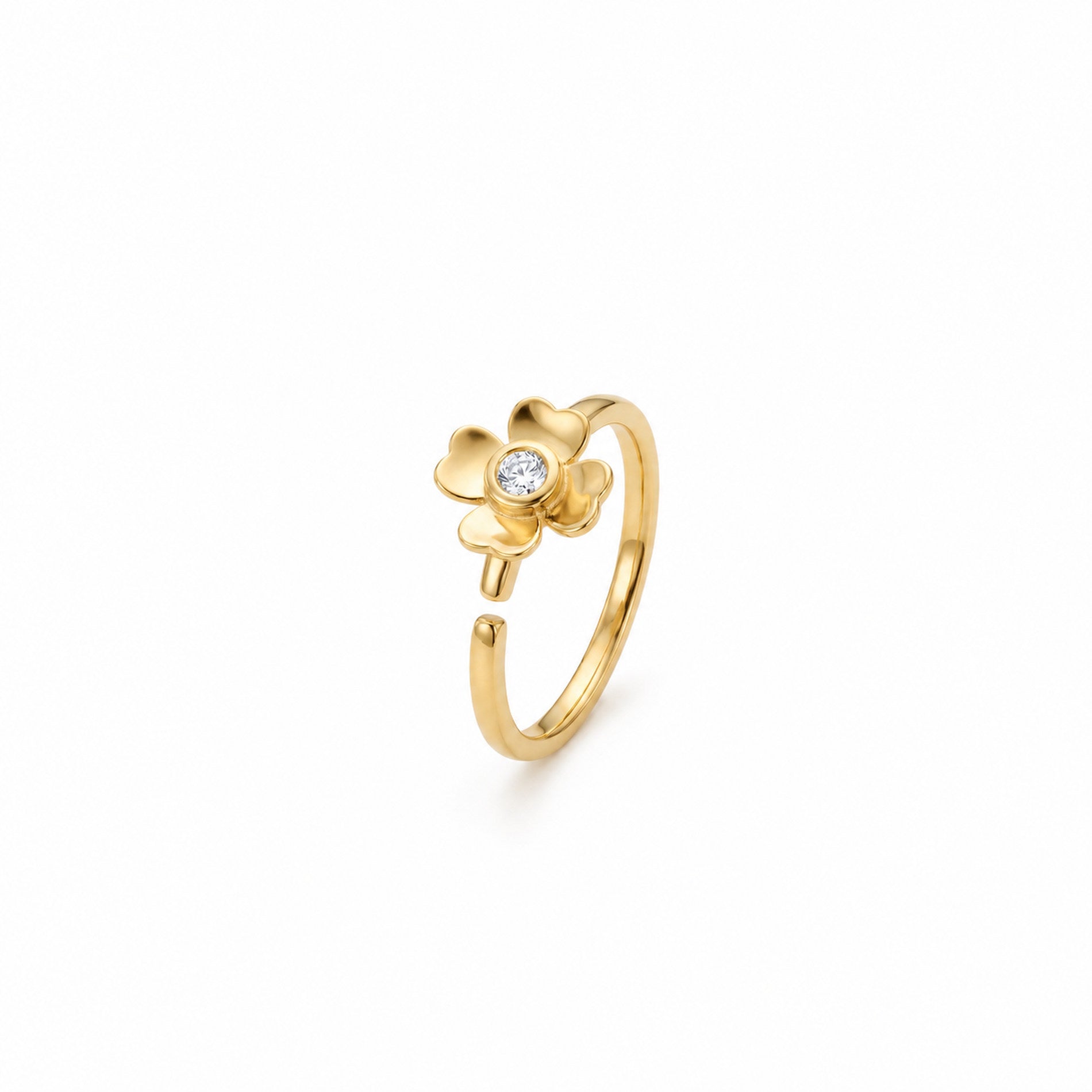 Golden Blossom Charm Ring product image 2