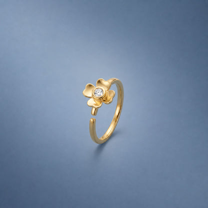 Golden Blossom Charm Ring product image 4
