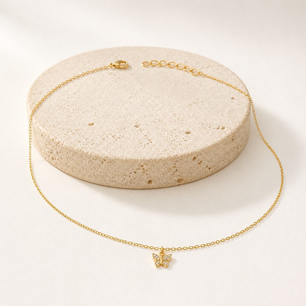 Golden Butterfly Spark Anklet product image 2