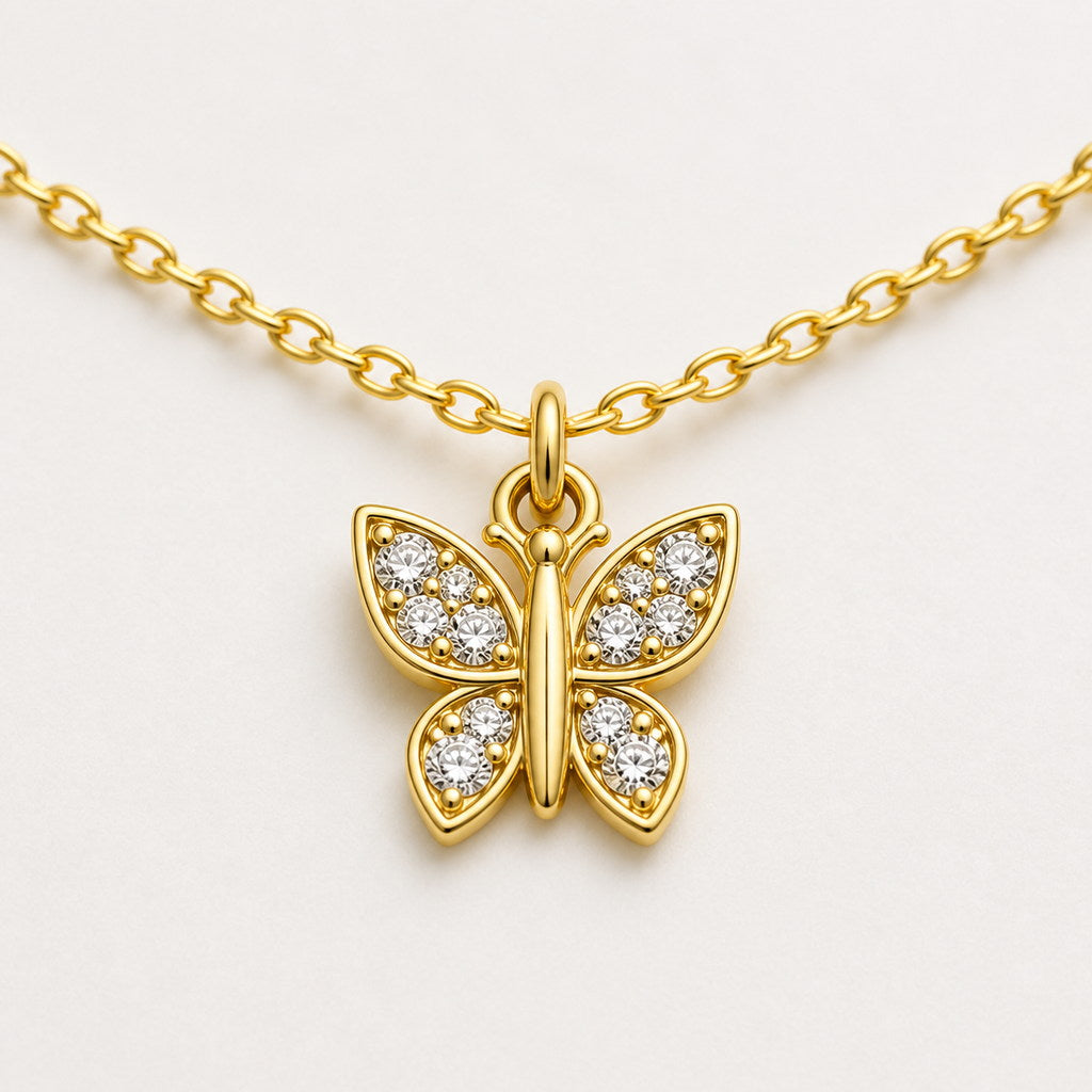Golden Butterfly Spark Anklet product image 5