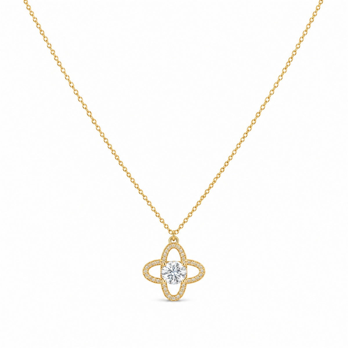 Golden Celestial Orbit Pendant product image 1