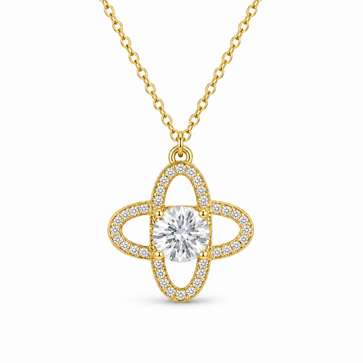 Golden Celestial Orbit Pendant product image 4