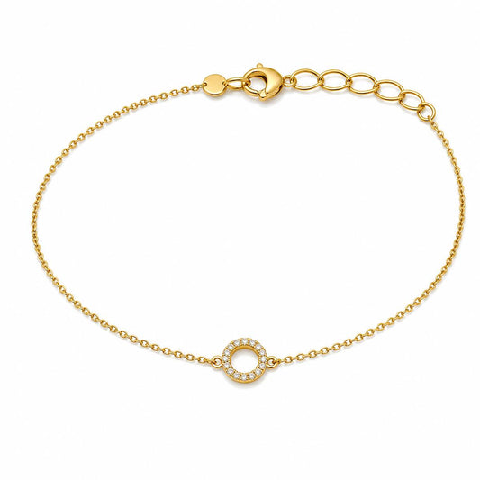 Golden Circle Halo Anklet product image 1