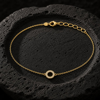Golden Circle Halo Anklet product image 7
