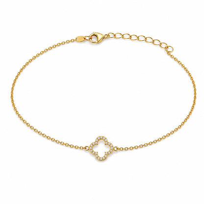 Golden Clover Halo Anklet product image 1