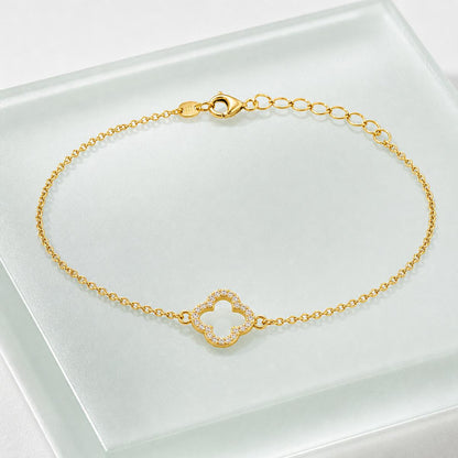 Golden Clover Halo Anklet product image 5