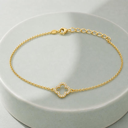 Golden Clover Halo Anklet product image 10