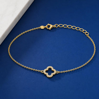 Golden Clover Halo Anklet product image 12