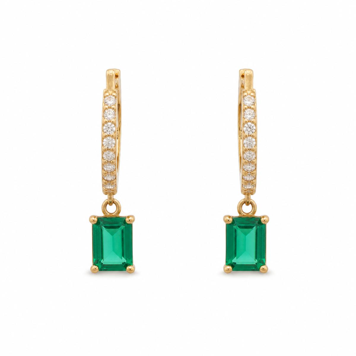 Golden Emera Bar Drop Earrings product image 1