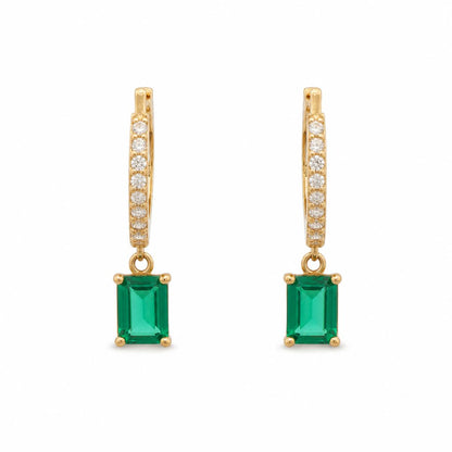 Golden Emera Bar Drop Earrings product image 1