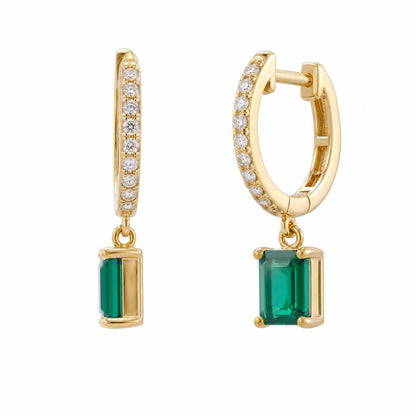 Golden Emera Bar Drop Earrings product image 3