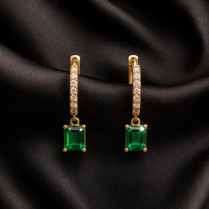 Golden Emera Bar Drop Earrings product image 6