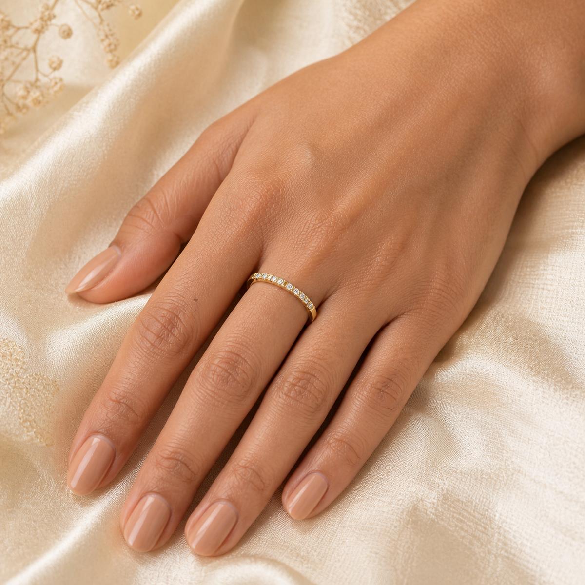 Golden Eternal Spark Ring product image 3