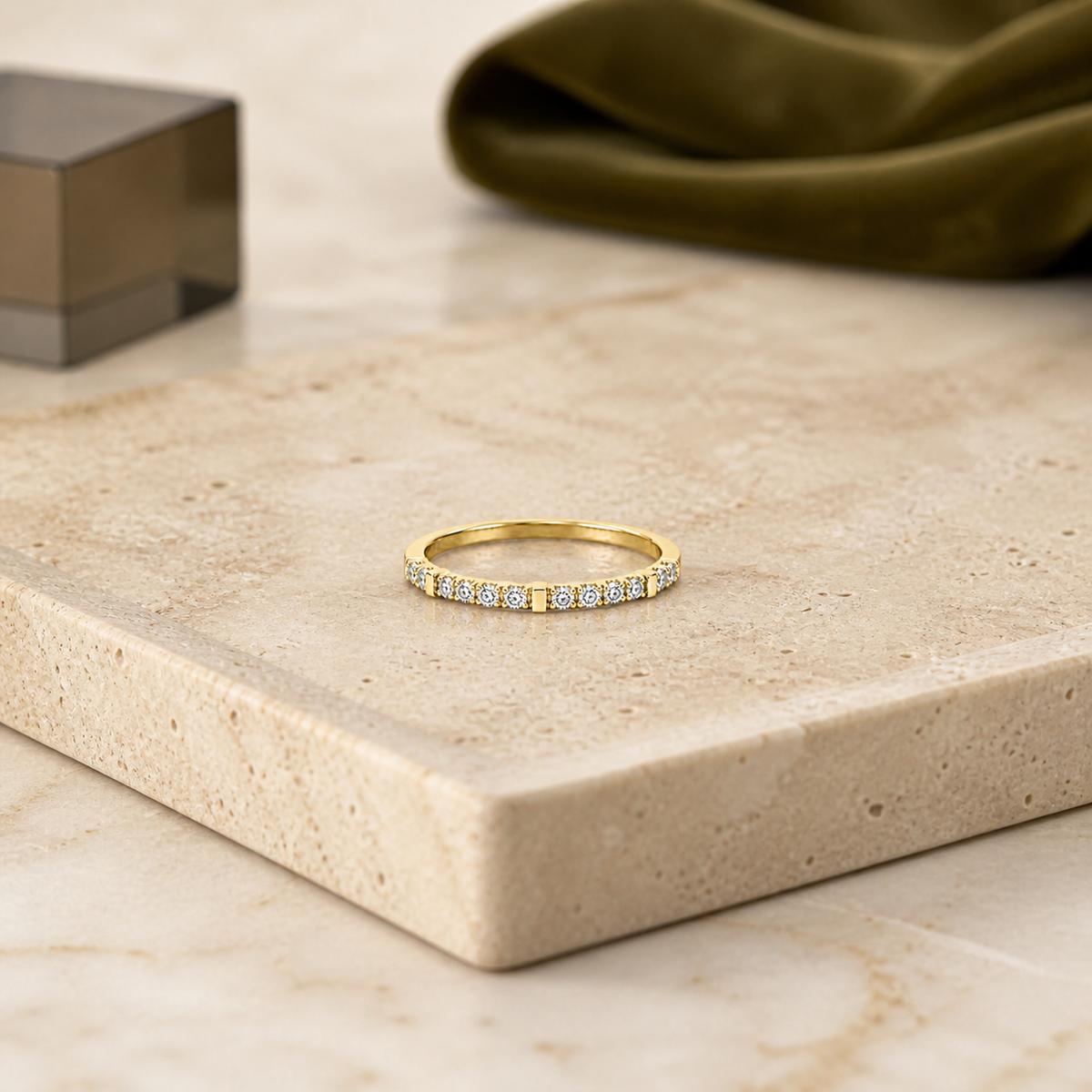 Golden Eternal Spark Ring product image 5
