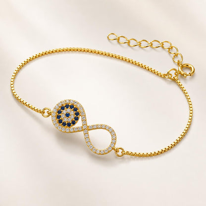Golden Iris Infinity Bracelet product image 9
