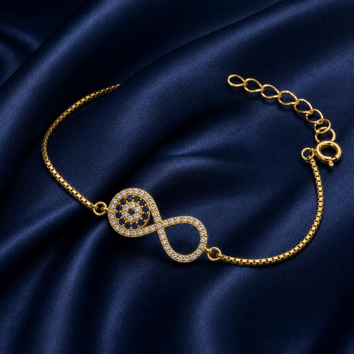 Golden Iris Infinity Bracelet product image 3