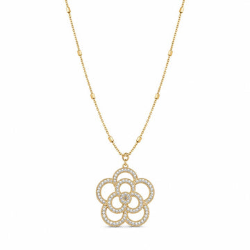 Golden Lotus Bloom Pendant product image 1