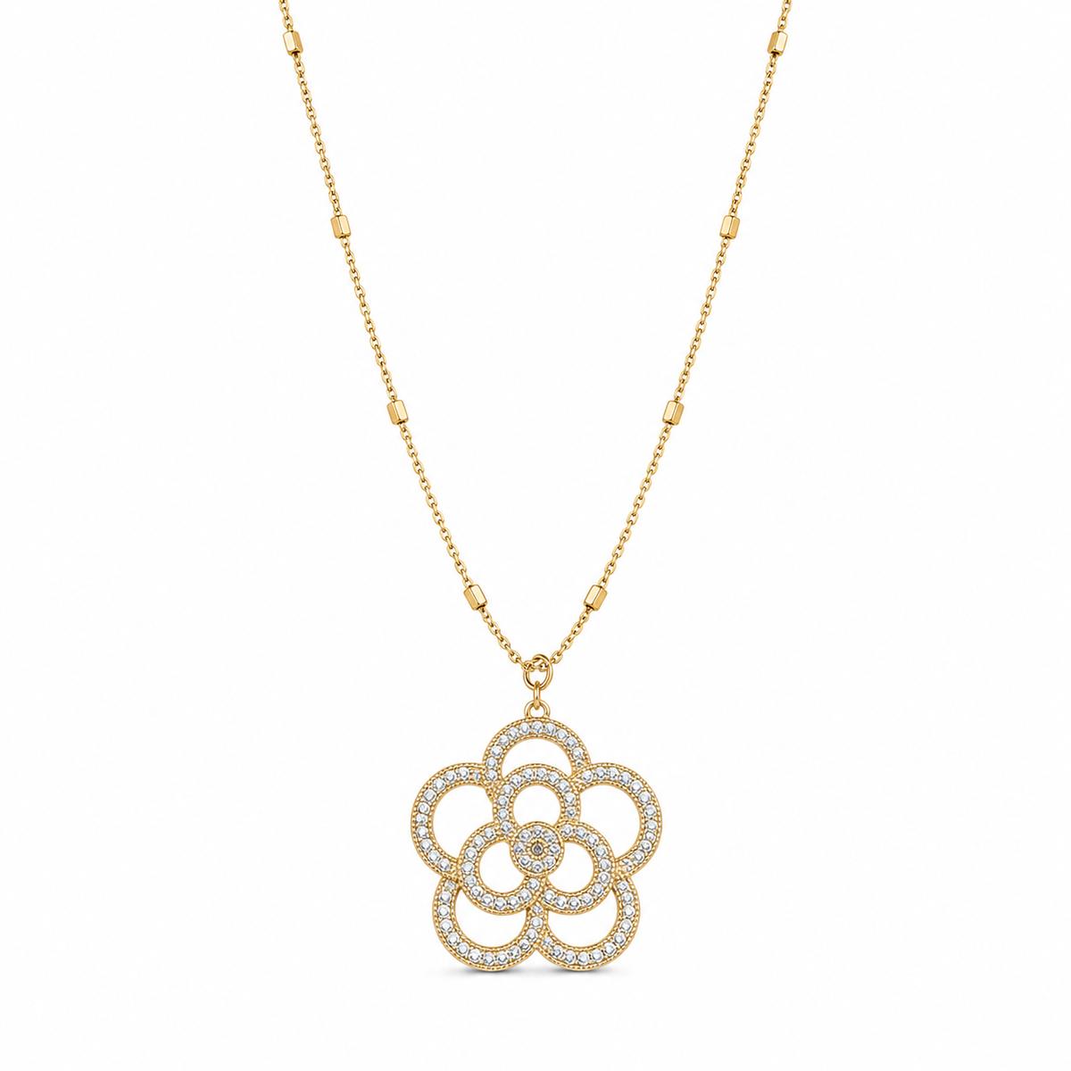 Golden Lotus Bloom Pendant product image 1