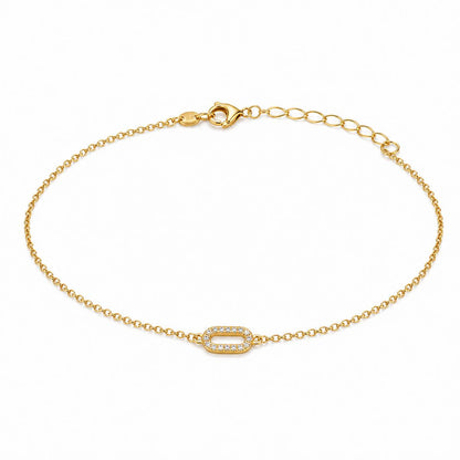 Golden Lumiere Link Anklet product image 1